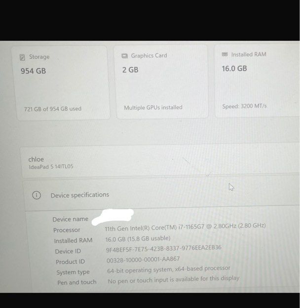 Lenovo IdeaPad 5 laptop478129789789818882