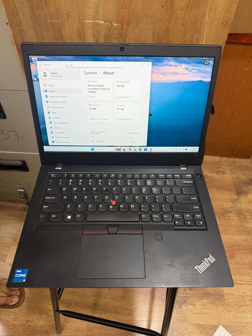 Lenovo ThinkPad Laptop - Intel Core i5 11th Gen