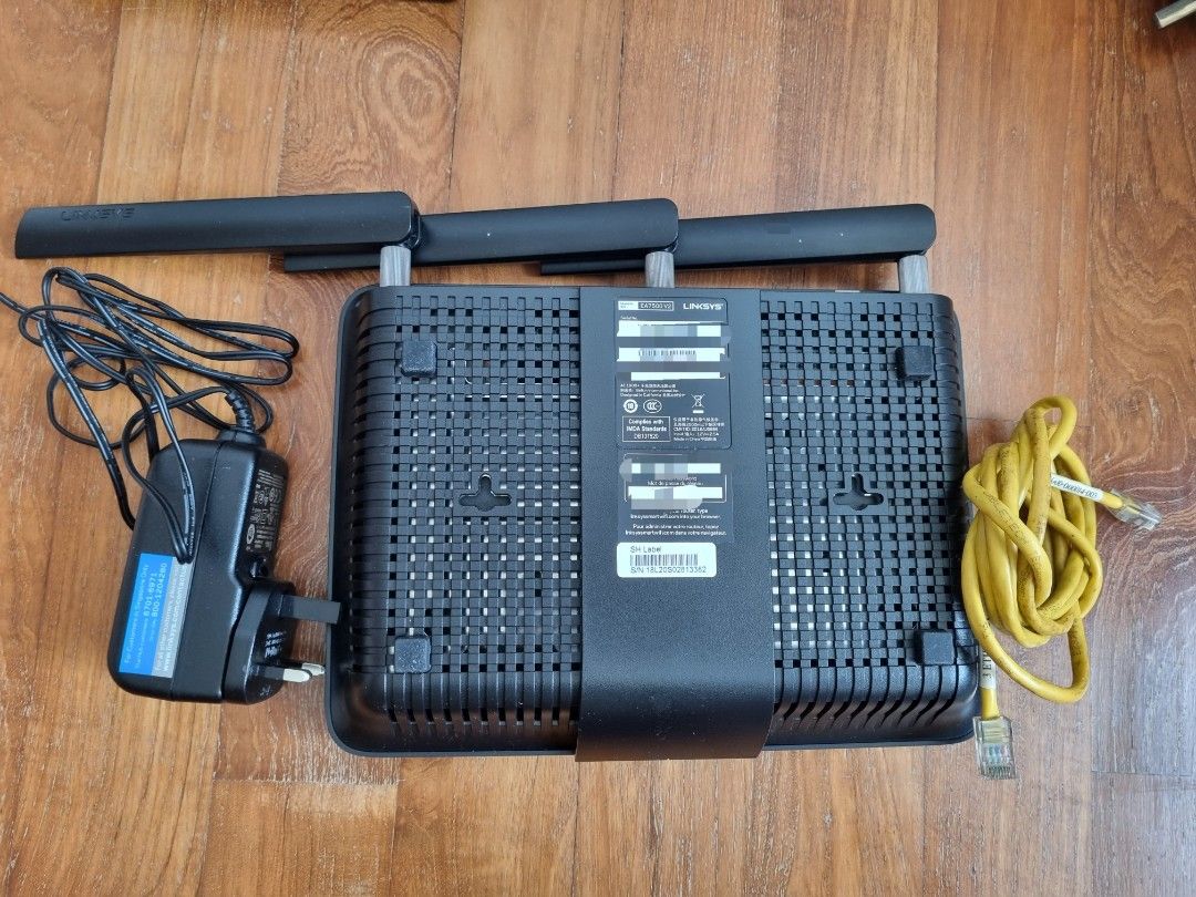 Linksys Wireless-N Router with Power Adapter and Ethernet Cable