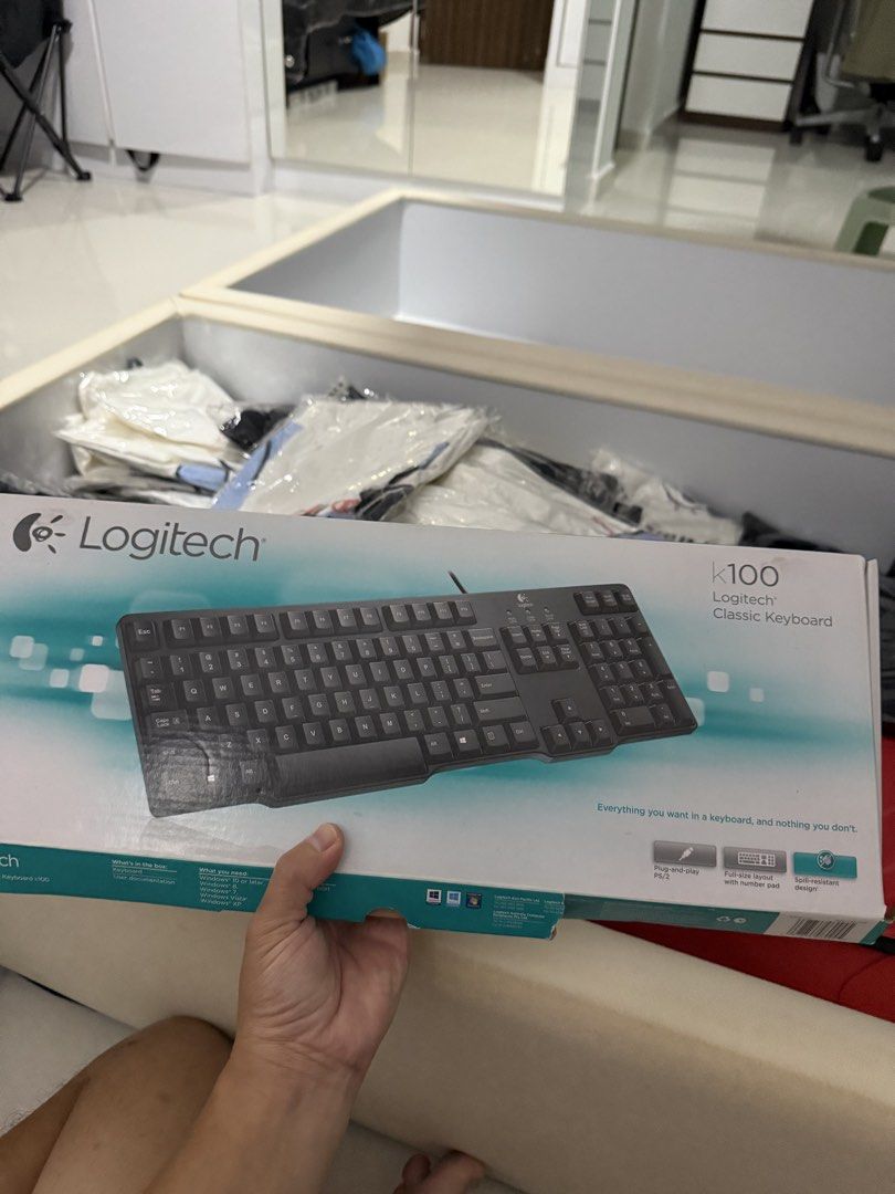 Logitech K100 Classic Keyboard478503848609720320