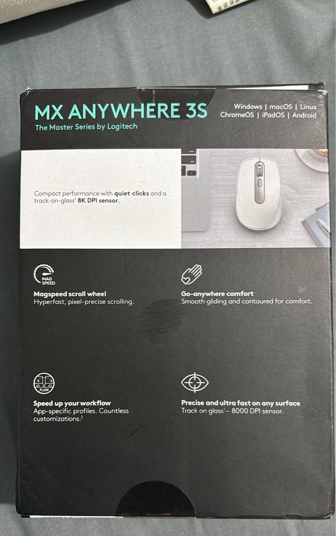 Logitech MX Anywhere 3S Master Series Mouse478372079484938240