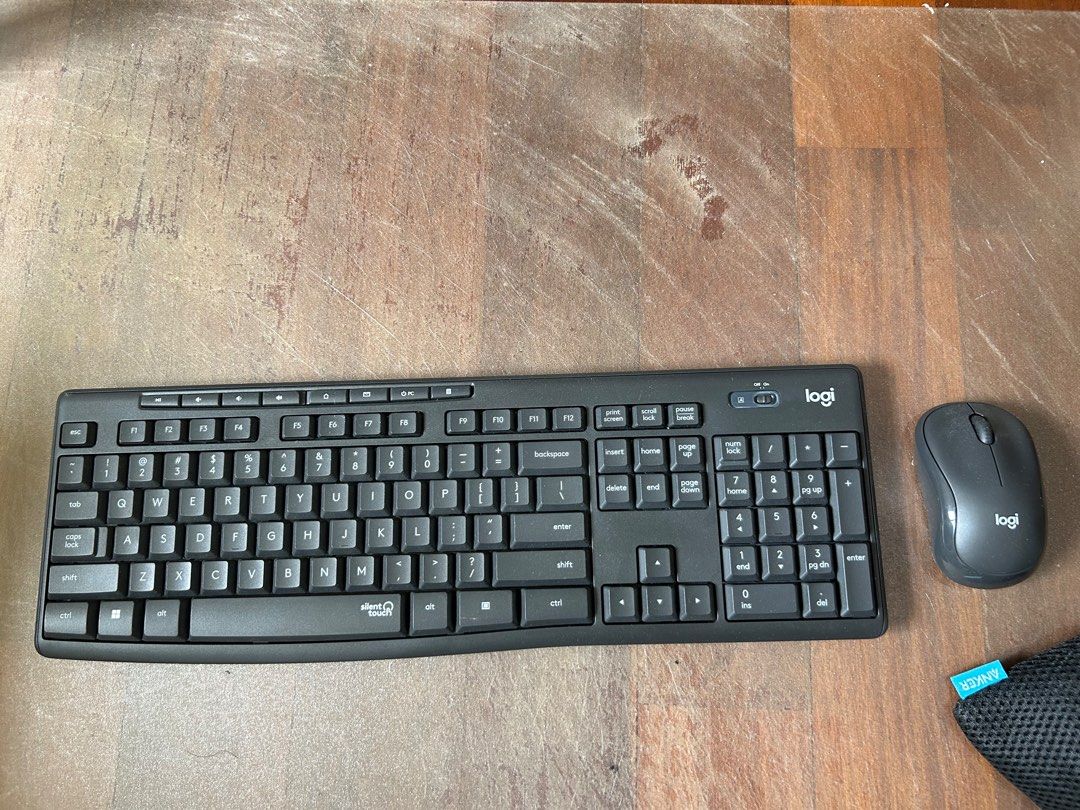 Logitech Wireless Keyboard and Mouse Combo478361116287979520