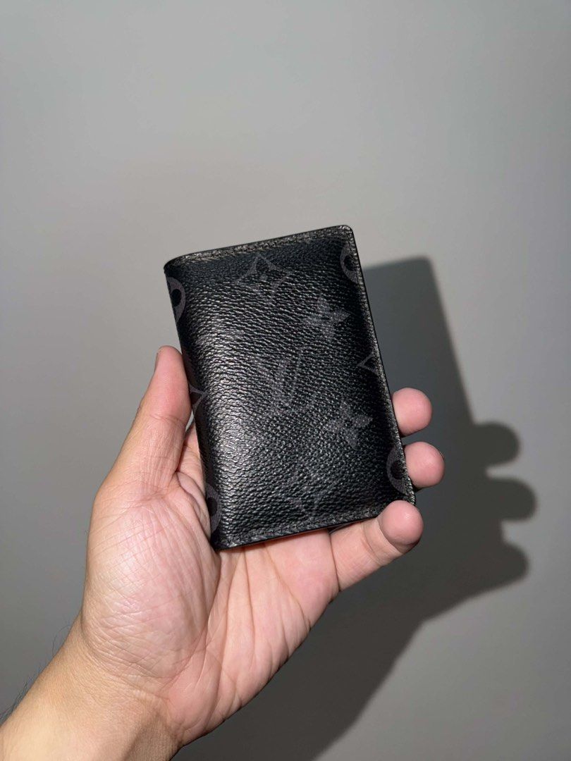 Louis Vuitton Monogram Card Holder Black (Category: Luxury Bags & Wallets) located in Makati City. Submitted by jelyss1 (Listing ID 1442962904, Image 1). Description: - Authentic Louis Vuitton Card Holder with receipt and paper bag - Color: Black Monogram Canvas - Monogram: Subtle and dark - Interior: Multiple card slots and central compartment - Personalization: Initials 'JDR' embossed inside- OPEN FOR NEGO! - Origin: Made in Spain - Feature: Pe