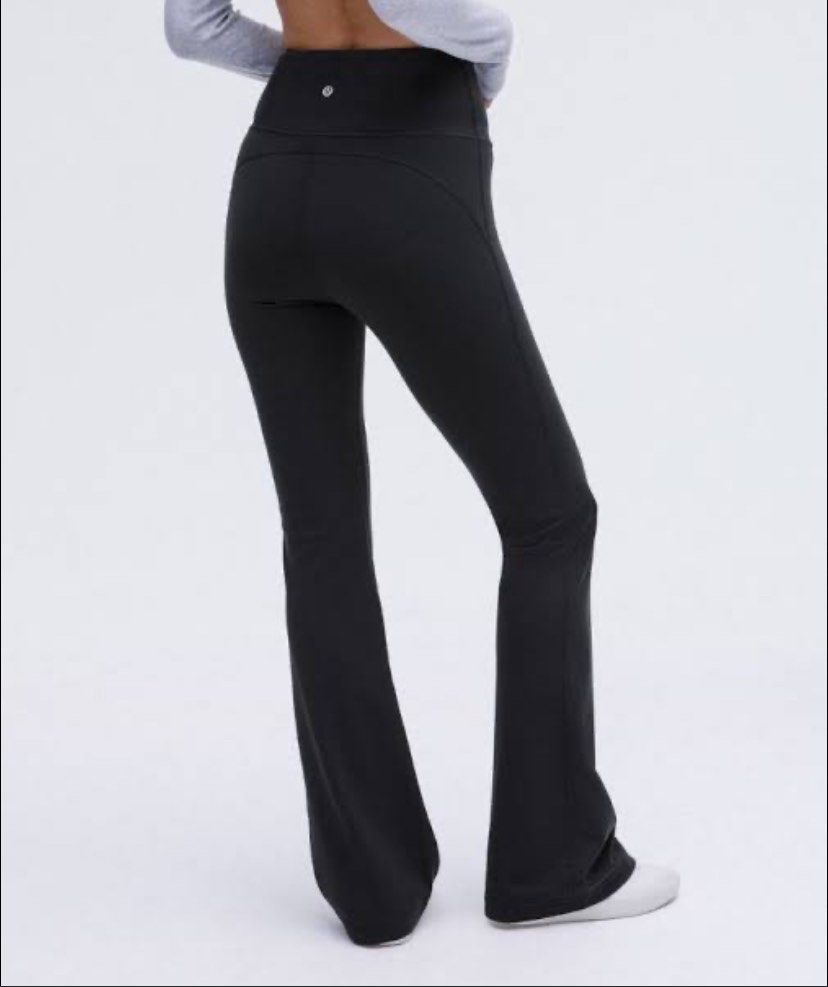 Lululemon | flare pants / womens 28-32 (Category: Activewear) located in Cebu City. Submitted by rarathriftedcb (Listing ID 1442487194, Image 2). Description: Authentic 💯 Lululemon ✅ “Barbie pants” 100+pcs sold Lululemon history • Graphite grey ( SOLD 🚫) Align flare pants Dot 6 on tag 🏷️ Waistline 28-32 Length 37 Midnight black ( SOLD 🚫 ) Groove nulu Dot 6 on tag 🏷️ Waistline 28-32 Length 41 Throwback still ( SOLD 🚫) Wide leg pants Groove n
