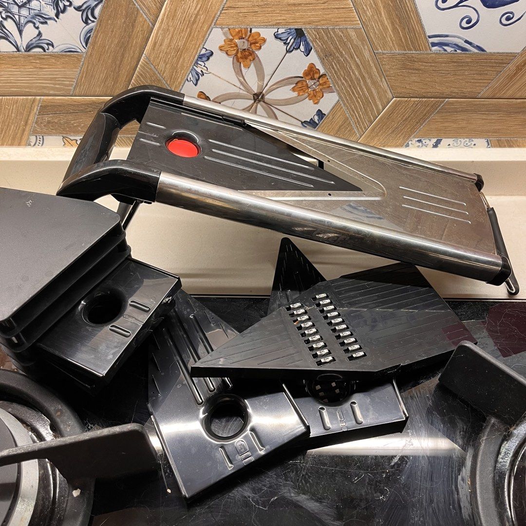 Mandoline Slicer with Multiple Blades and Safety Holder478592114204364801