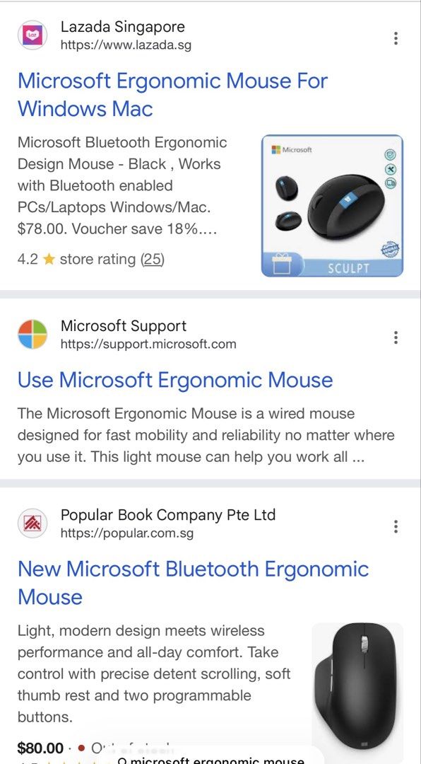 Microsoft sculpt ergonomic mouse478241650283663362
