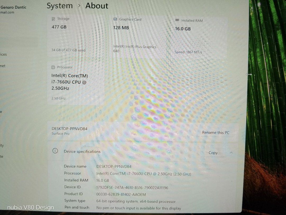 Microsoft Surface Pro 7 i7 16GB RAM 477GB SSD478516662680965121