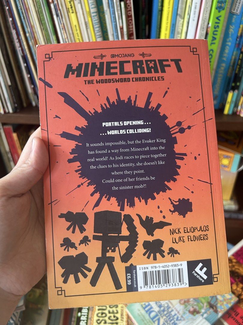 Minecraft novel kids (Category: Children's Books) located in Quezon City. Submitted by wonderlandbooksph (Listing ID 1442972183, Image 2). Description: J&t shipping.