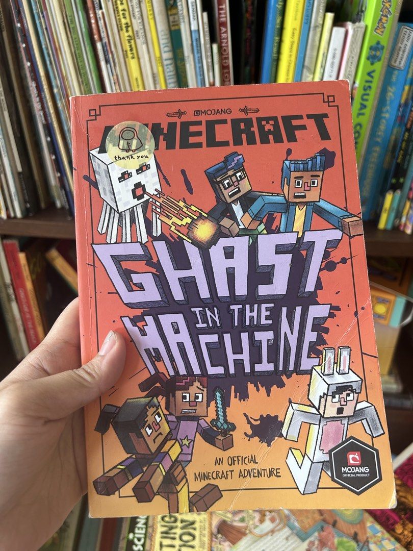 Minecraft novel kids (Category: Children's Books) located in Quezon City. Submitted by wonderlandbooksph (Listing ID 1442972183, Image 1). Description: J&t shipping.
