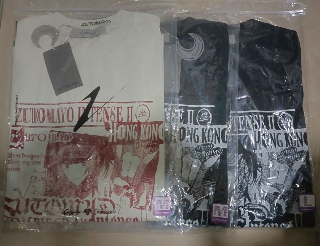 全新未開)(白M、L、黑L) ずっと真夜中でいいのにZutomayo Intense II