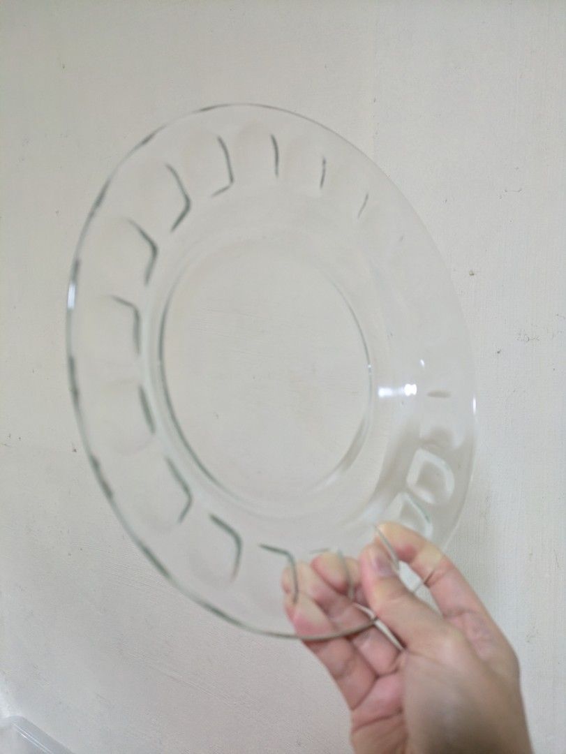 💚MUSLIM OWNED 💚Clear Glass Plate
