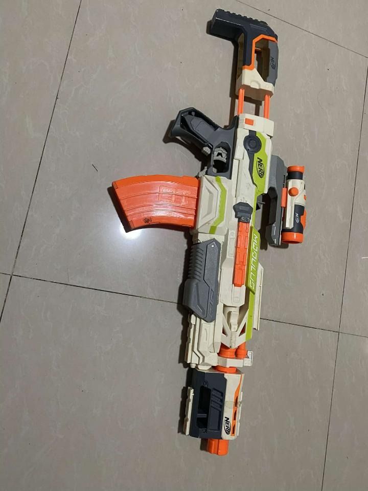 Nerf gun take all (negotiable) (Category: Action & Battle Toys) located in Bacoor. Submitted by xli11 (Listing ID 1443002103, Image 1). Description: RFS funds.