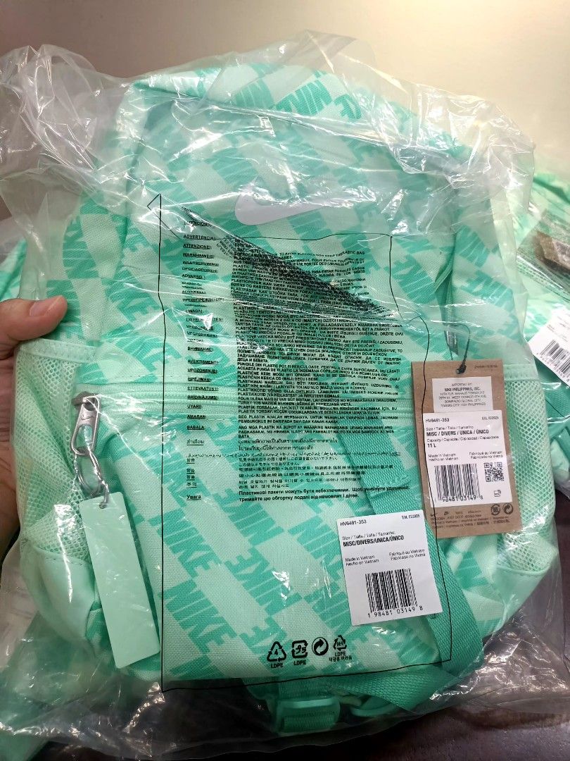 Nike Brasilia JDI Kids Mini Backpack 11L (Category: Backpacks) located in Paranaque City. Submitted by toshllanes24 (Listing ID 1443058996, Image 3). Description: - Brand new, still in original packaging - For Kids / Women - 6 pcs available on hand.