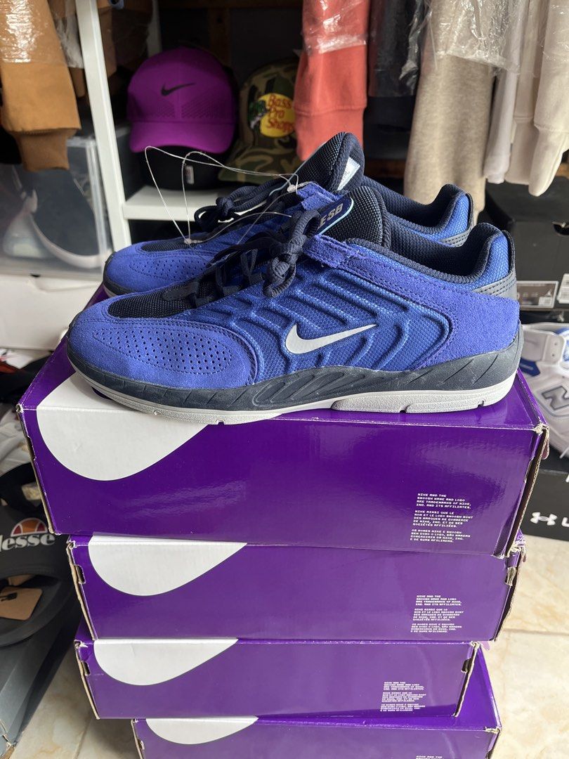 Nike SB Vertebrae Astronomy (Category: Sneakers) located in Pinamalayan. Submitted by chay0921 (Listing ID 1443046018, Image 3). Description: - Blue Nike SB shoes - Suede and mesh upper - Includes original box - Ideal for skating or casual wear - Feel free to ask questions! Available sizes 7/8/9/9.5/10/11.