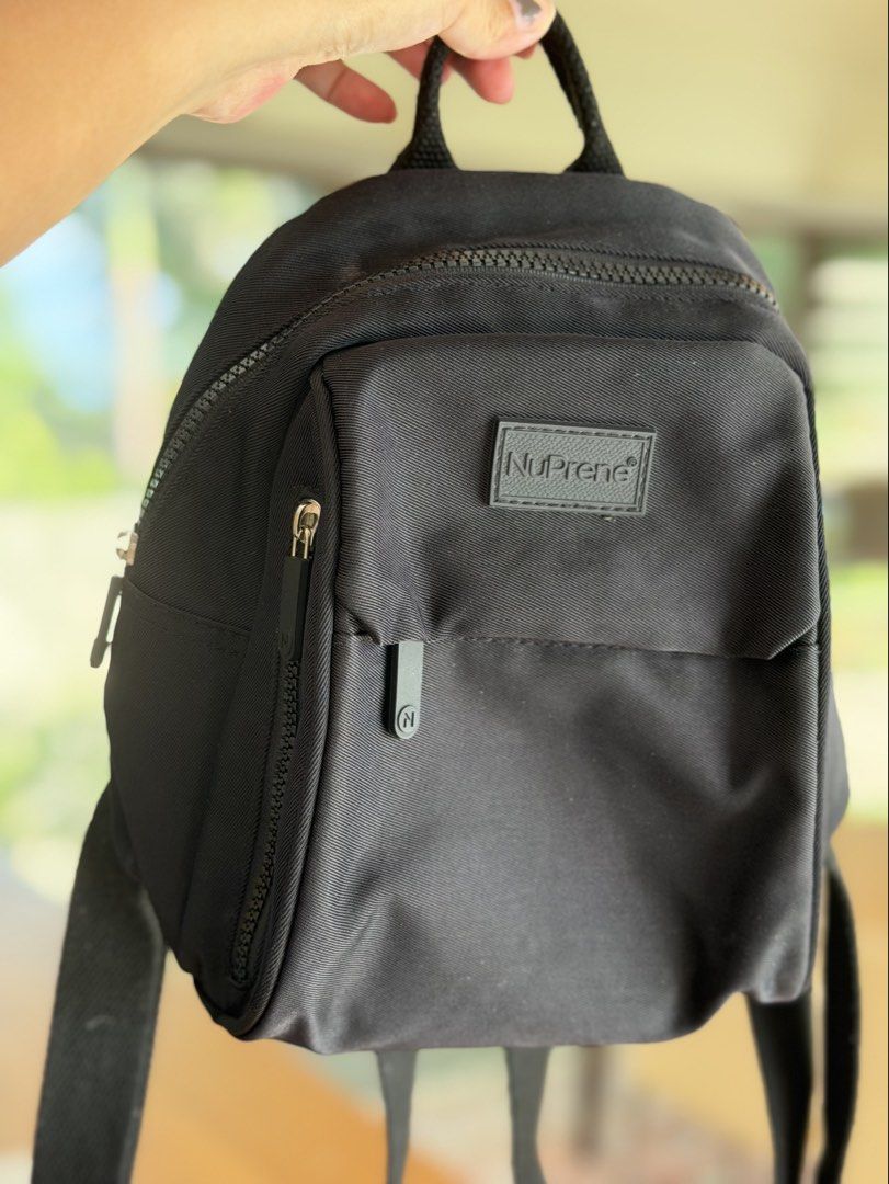 Nuprene Raya Mini Backpack (Category: Backpacks) located in Pasig City. Submitted by smayc_21 (Listing ID 1443000257, Image 1). Description: -Excellent Condition -Water resistant.