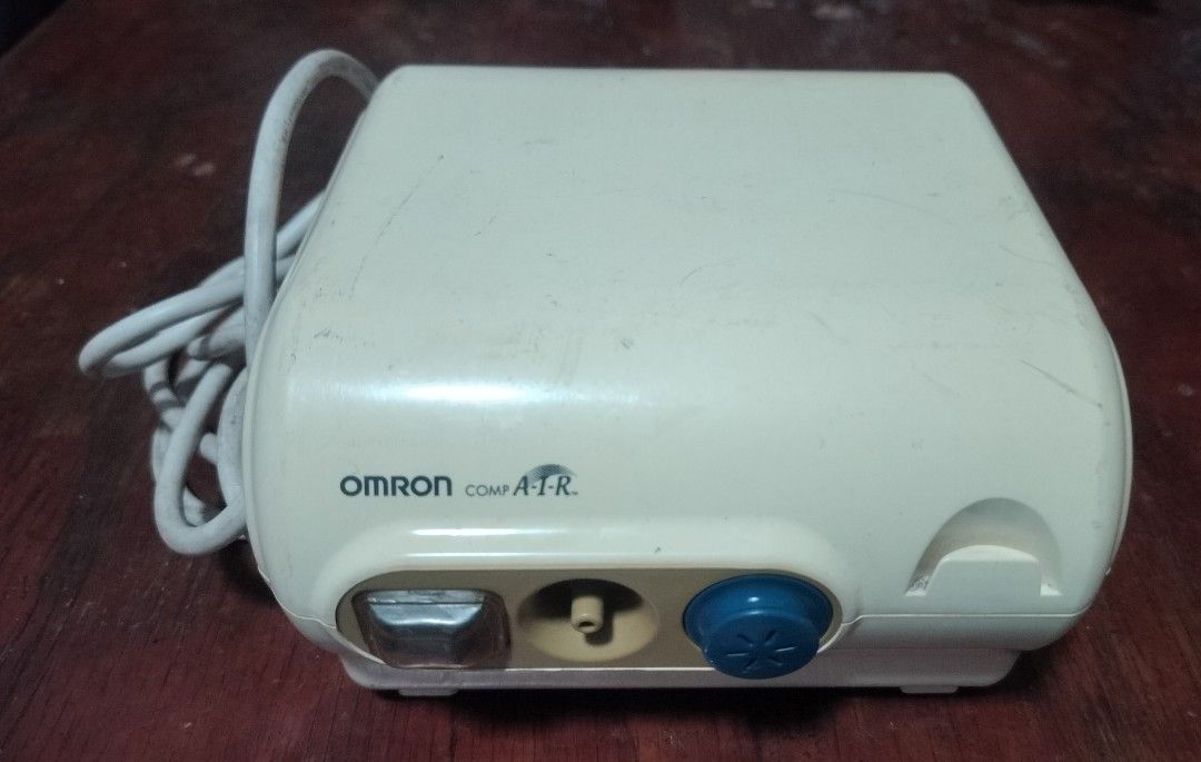 Omron CompAIR Nebulizer Compressor (Category: Medical Supplies & Tools) located in Subic. Submitted by kalakal.sa.gapo (Listing ID 1442934657, Image 1). Description: - Omron CompAIR NE-C28 Compressor Nebulizer - Works well for respiratory treatments - Easy to use - Includes power cord - Selling as is.