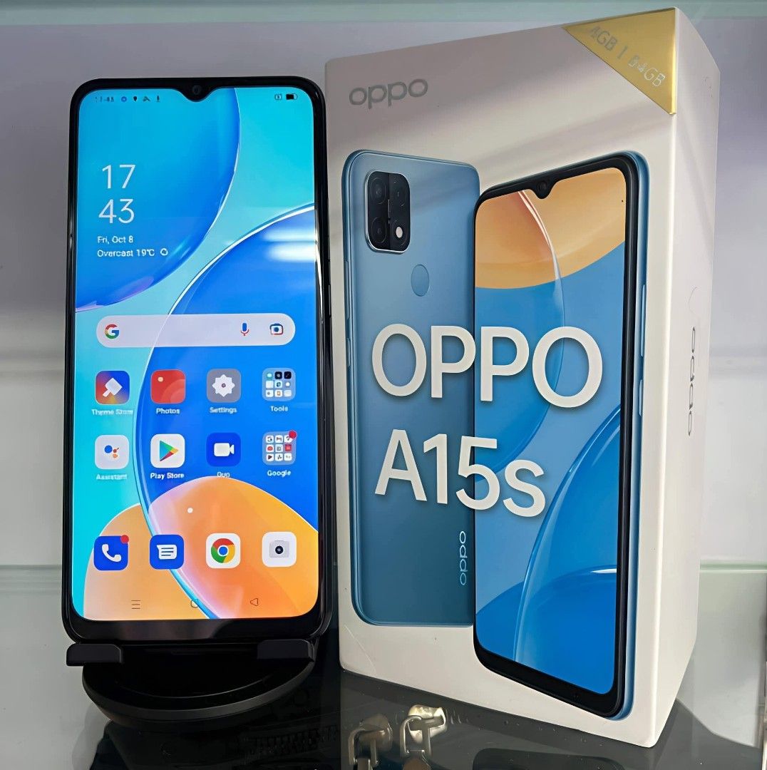 OPPO A15s 4G (Category: OPPO) located in Caloocan City. Submitted by geraldb25 (Listing ID 1442940942, Image 2). Description: 📌8GB RAM +256GB ROM 📌6.52inches Fullscreen 📌4230 mAh Battery 📌Fingerprint 📌DualSim 📌Triple Camera 📌13MP .