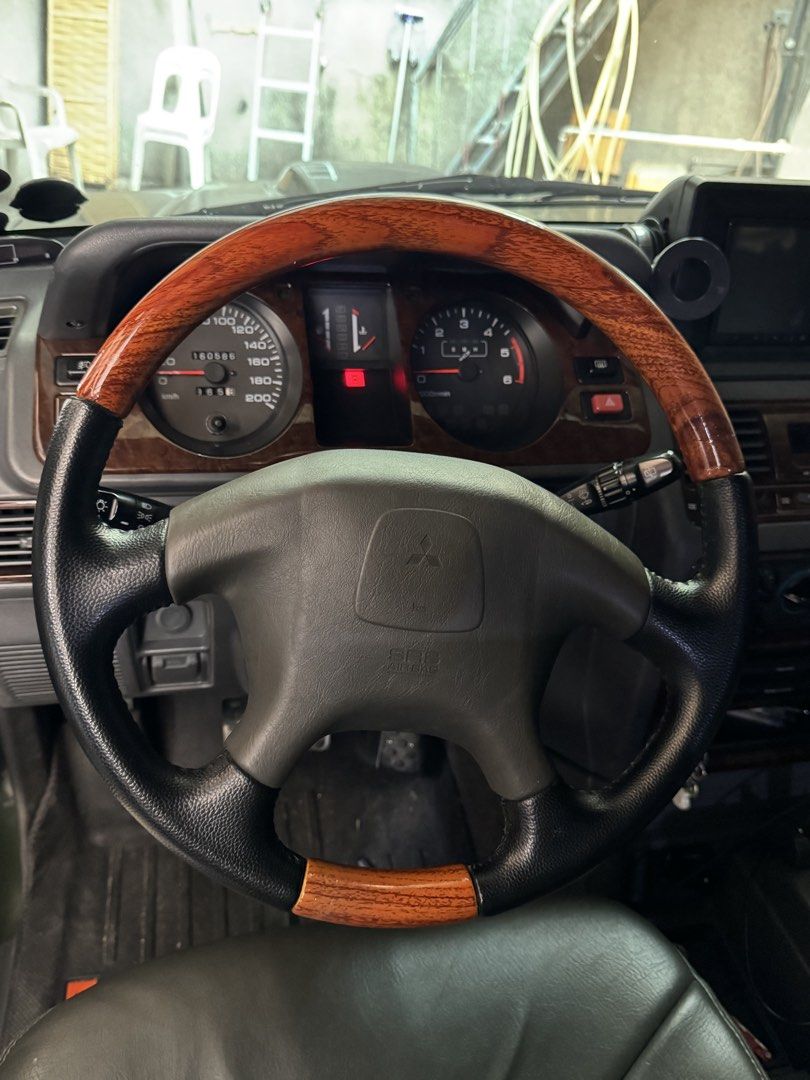 Pajero fieldmaster wood steering wheel (Category: Body Parts and Accessories) located in Quezon City. Submitted by spectre01 (Listing ID 1442974203, Image 1). Description: FOR SALE‼️ wooden steering wheel ( for fm or gen 2) BARE (no airbag and center piece) Price- 22k php Victoneta malabon Pm lang po.