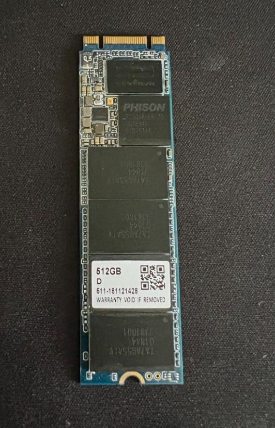 Phison SSD 512GB478361108014049280