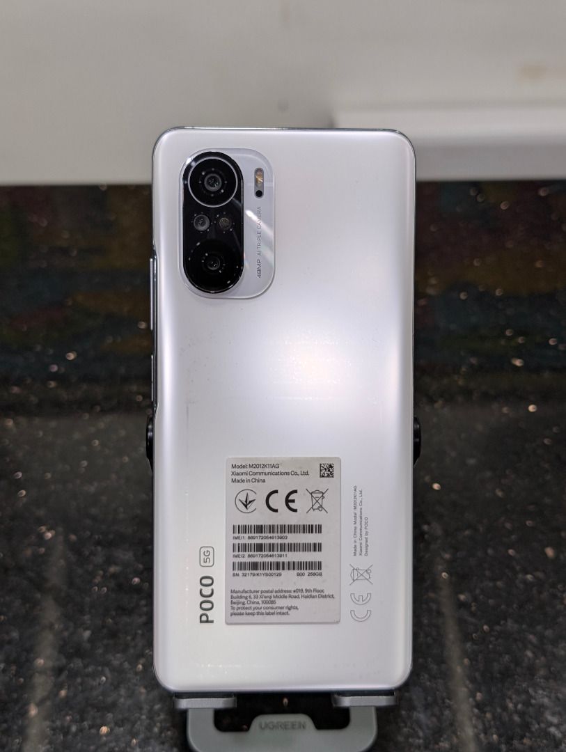 POCO F3 5G 256GB Arctic White (Category: Xiaomi) located in Hagunoy. Submitted by tensided (Listing ID 1443101546, Image 1). Description: POCO F3 5G 256GB Arctic White Can play games without issue. - 256GB Storage + 8GB RAM - Battery was already replaced - crDroid 12 is installed; can revert back to stock ROM if you want - Original box included PRICE IS NEGOTIABLE TO SURE BUYERS! RFS: New phone; unused Can do meetups at: - Robinsons Malolos - SM 