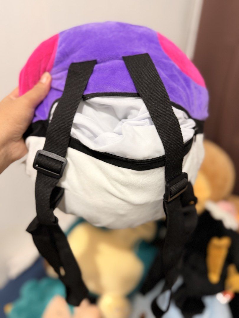 Pokemon Master Ball backpack Plush (Category: Backpacks) located in Quezon City. Submitted by cookiecreammm (Listing ID 1443114272, Image 2). Description: .