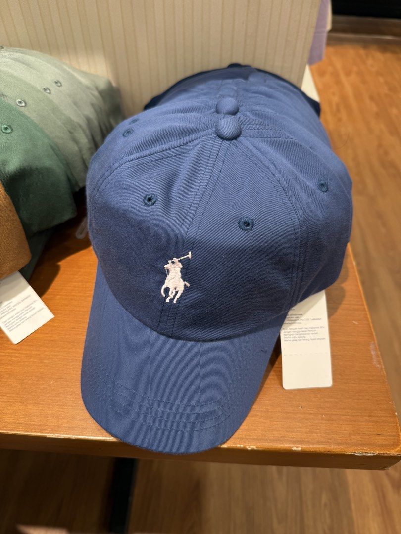 Polo Cap - Various Colors Available (Category: Caps & Hats) located in San Isidro. Submitted by rishpb (Listing ID 1443124664, Image 1). Description: - Classic Polo caps Indonesian brand - Available colors: varies - Iconic embroidered polo player logo on the front - Adjustable strap for a comfortable fit - Ideal for everyday wear.