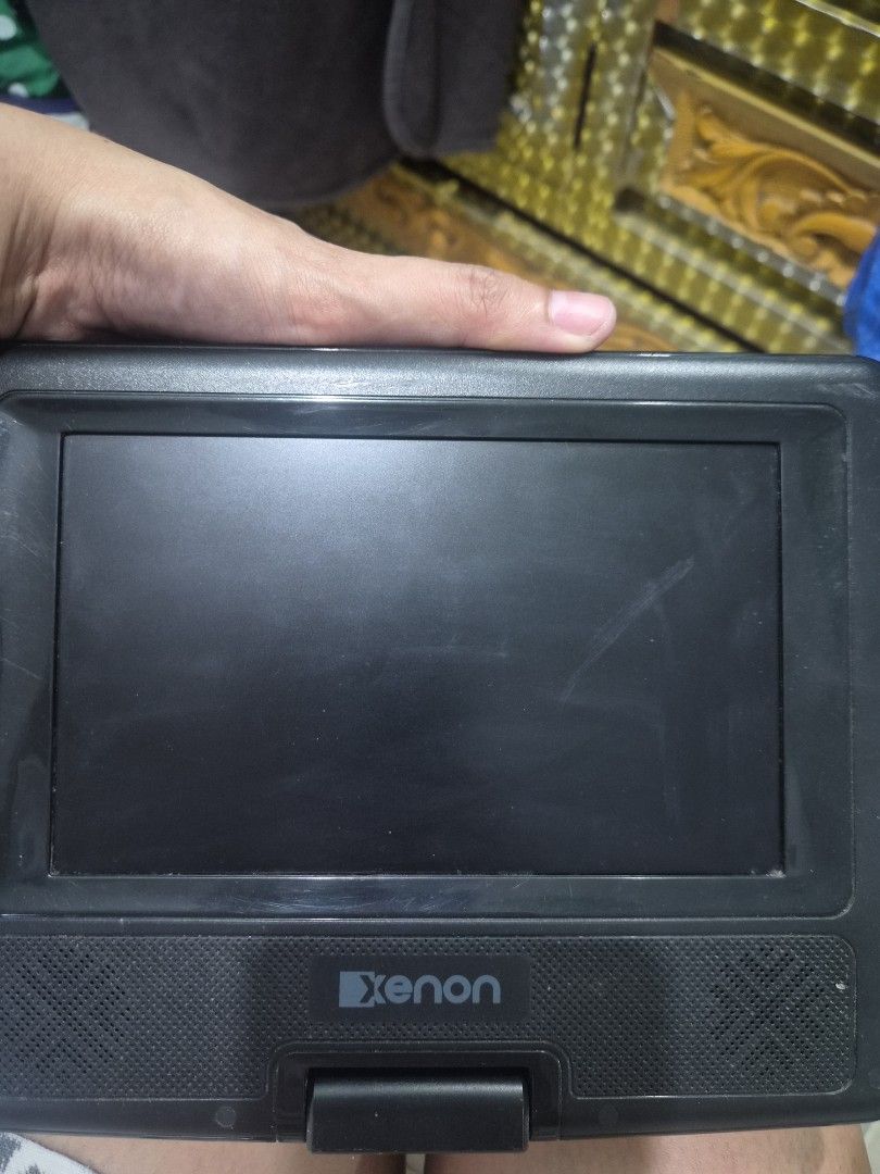 Portable dvd player (Category: Portable Music Players) located in Lucena. Submitted by jean.marian (Listing ID 1443003296, Image 2). Description: still looking for the charger. will update the list if nahanap ko na just to be sure that the item is still working.