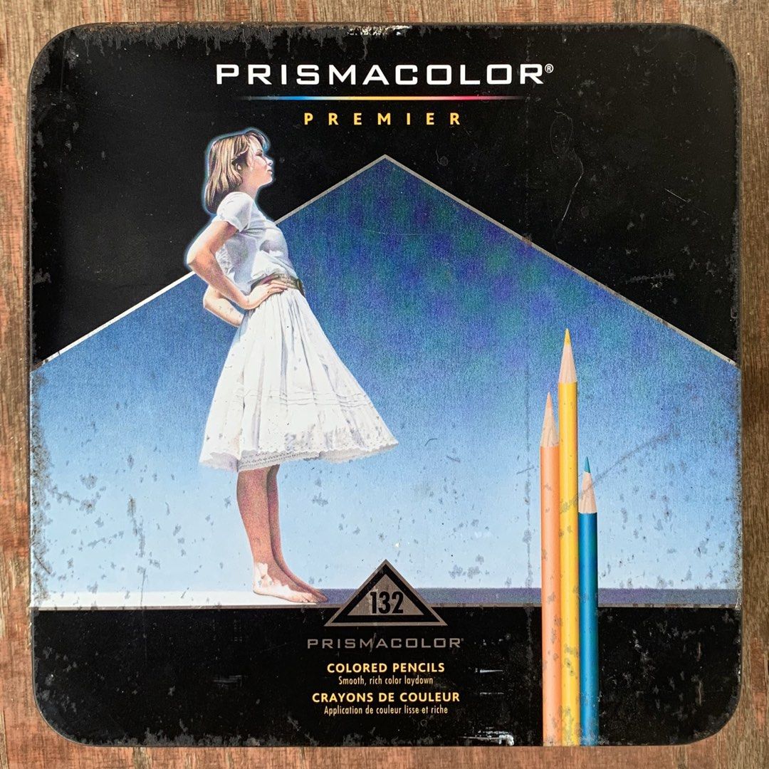 Prismacolor Premier Colored Pencils Set (132 Count) (Category: Stationery & School Supplies) located in Cavite. Submitted by ctrlvern (Listing ID 1443084590, Image 1). Description: - Prismacolor Premier Colored Pencils (132) - Tin shows some wear, but pencils are in excellent, ready-to-use condition - these colored pencils are loved so please expect that they are well used - No haggling na please, as a broke student, I need the money huhuh - ship