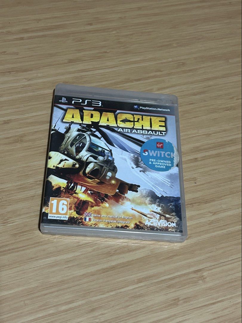ps3 apache (Category: PlayStation) located in Talisay. Submitted by artmeus (Listing ID 1443047989, Image 1). Description: untested po kasi wala na akong console player now but the last time nanood po ako nito okay panaman. payment first po thru cashg + shipping fee via jnt.