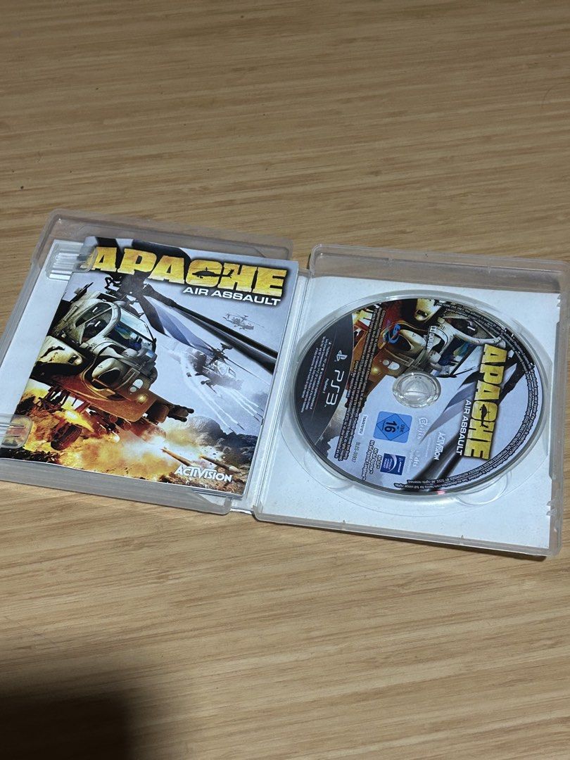 ps3 apache (Category: PlayStation) located in Talisay. Submitted by artmeus (Listing ID 1443047989, Image 3). Description: untested po kasi wala na akong console player now but the last time nanood po ako nito okay panaman. payment first po thru cashg + shipping fee via jnt.