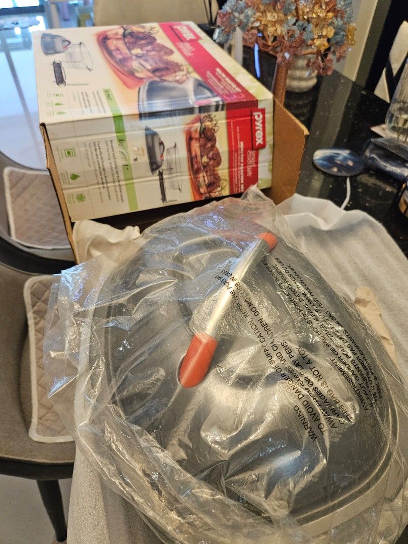 Pyrex Smart Essentials Healthy Roaster Set 3-Piece Glass478567660153088003