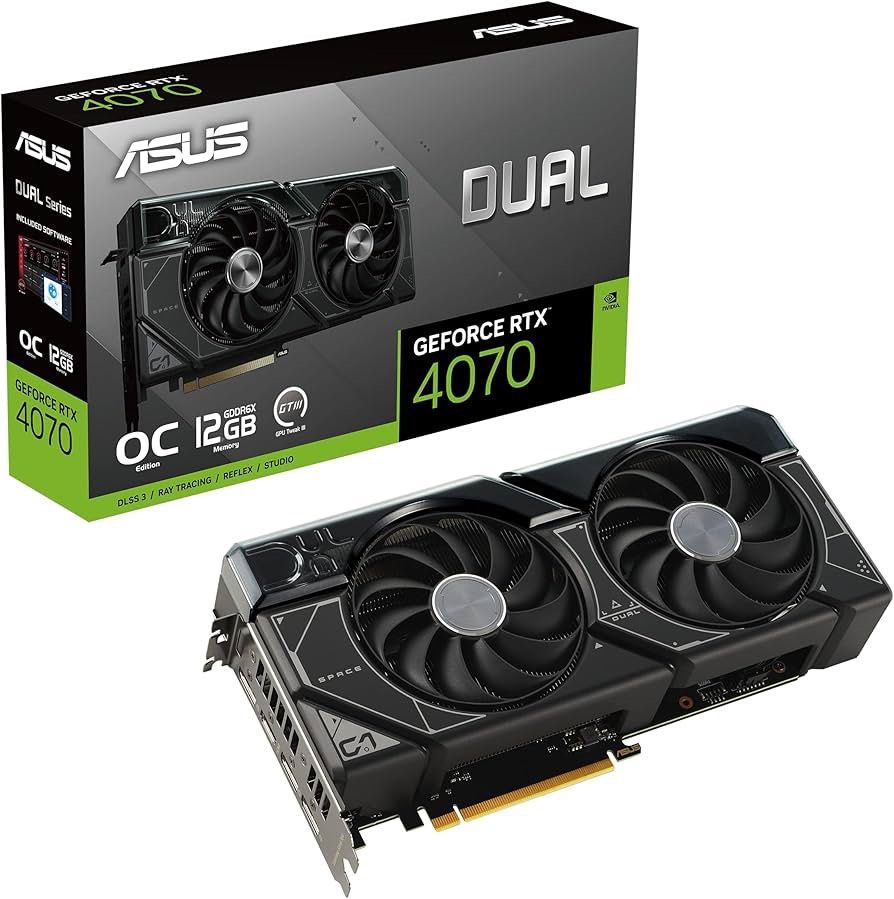 RTX 4070 asus dual oc