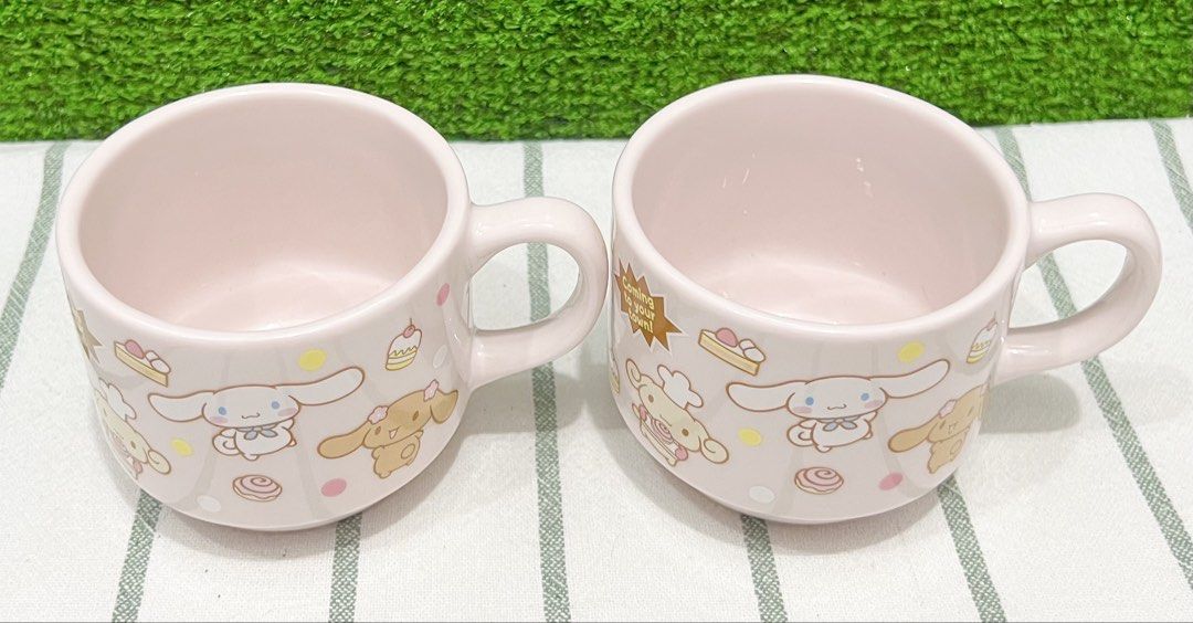 Sanrio Cinnamoroll Ceramics Cup Mug (Category: Coffee & Tea Tableware) located in Binan City. Submitted by mayjhe (Listing ID 1442958072, Image 2). Description: 💛 For Sale 💛 🌸 Sanrio Cinnamoroll 🍀 Ceramics Cup Mug 📍 Condition: Good 💰 Price is ₱ 200.00 each both 380.00 👉 Other details posted 🇵🇭 Location Biñan Laguna 🛵 Courier J& T and Lalamove 📋 Shipping by schedule 📍 NO COD & COP 📌 All items are carefully packed and labeled with Frag