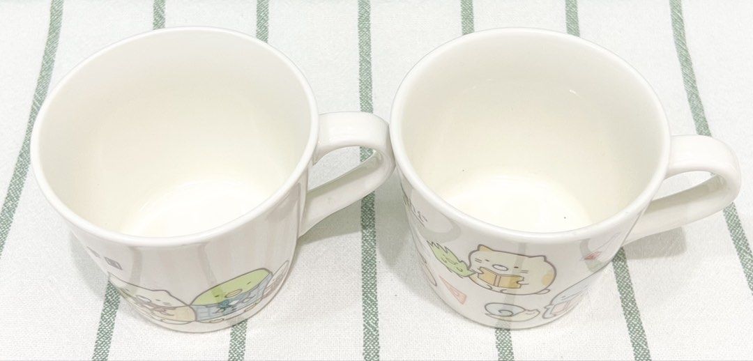 SanX Sumikkogurashi Ceramics Cup Mug (Category: Coffee & Tea Tableware) located in Binan City. Submitted by mayjhe (Listing ID 1442956213, Image 2). Description: 💛 For Sale 💛 🌸 SanX Sumikkogurashi 🍀 Ceramics Cup Mug 📍 Condition: Good 💰 Price is ₱ 155.00 each 👉 Other details posted 🇵🇭 Location Biñan Laguna 🛵 Courier J& T and Lalamove 📋 Shipping by schedule 📍 NO COD & COP 📌 All items are carefully packed and labeled with Fragile sticke