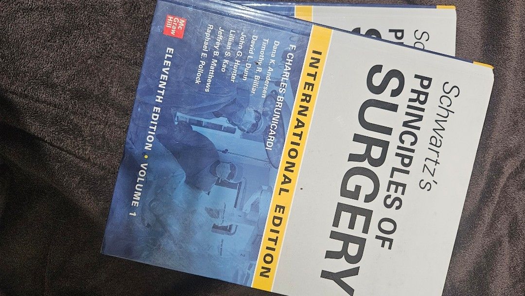Schwartz's Principles of Surgery (Category: Textbooks) located in Quezon City. Submitted by laliipooop (Listing ID 1443069158, Image 1). Description: Barely used, only bought this as a requirement during med school. I need money for my board exams huhu buy my books pleaseu!! .