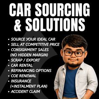 SELL / EXPORT / COE RENEWAL / CAR LOAN / FINANCE Collection item 1