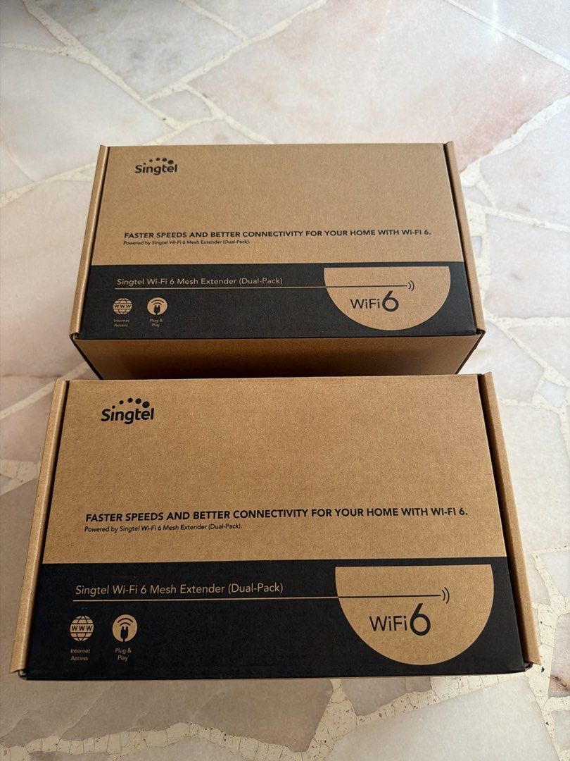 Singtel WiFi 6 Mesh Extender Router478522143011000322