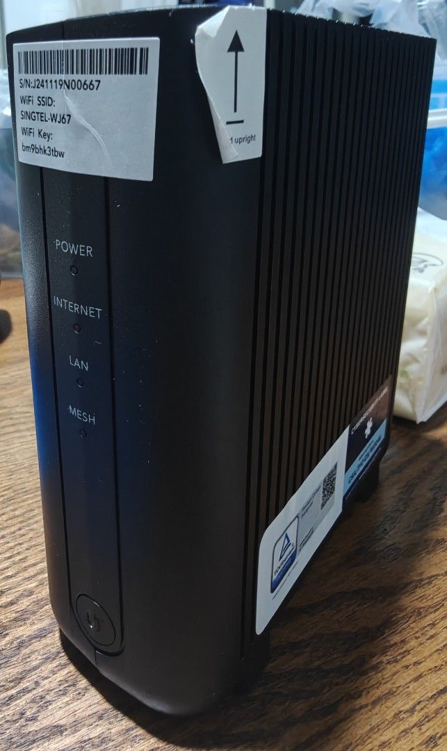 Singtel WiFi 6 Router478520317124945920