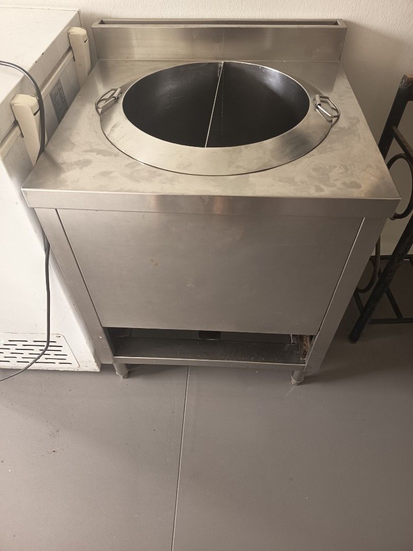 Stainless Steel Commercial Wok Stove