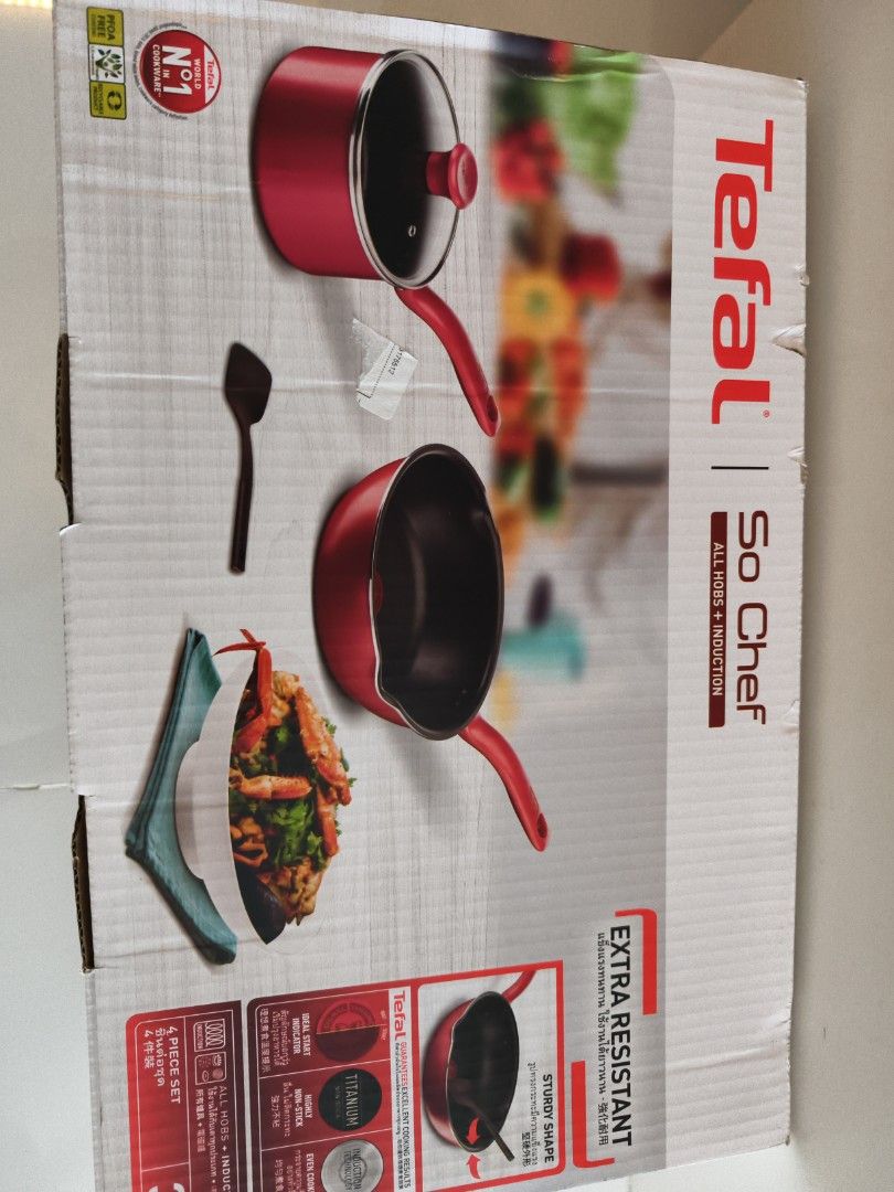Tefal So Chef 3-Piece Cookware Set