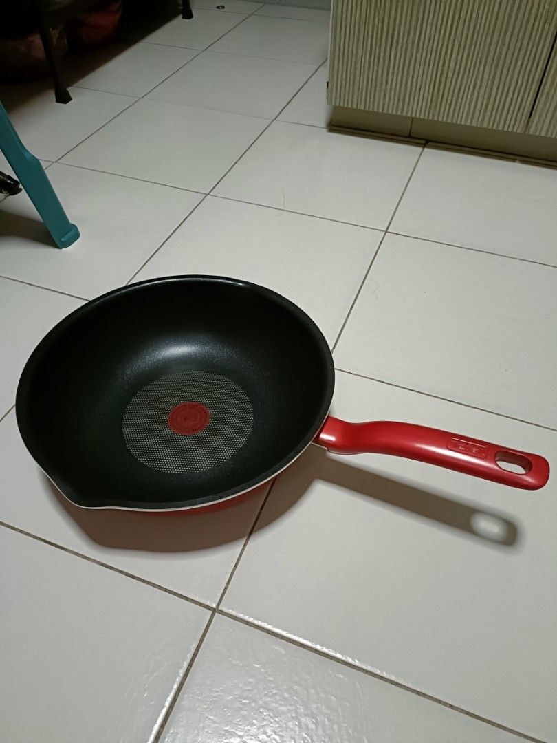 Tefal So Chef Wok Pan 28cm Titanium Non-stick Induction