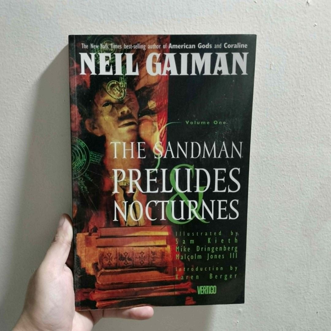 THE SANDMAN VOLUME 1-4 (Category: Comics & Manga) located in Antipolo. Submitted by serjyms (Listing ID 1443048221, Image 2). Description: THE SANDMAN VOLUME 1-4 Volume 1: Preludes & Nocturnes Volume 2: The Doll's House Volume 3: Dream Country Volume 4: Season Of Mists Selling Price: Php1499+sf (Sold as Set) Good Condition, Authentic Copies from Fully Booked Location: Antipolo City, Rizal Mode of Payment: GCash Mode of Delivery: J&T, LBC, Lalamov