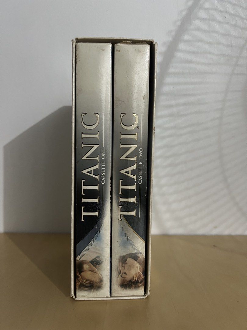 Titanic VHS (Category: CDs & DVDs) located in Angeles City. Submitted by bella_earth (Listing ID 1442991467, Image 2). Description: Used it for display aesthetics only RFS : need funds.
