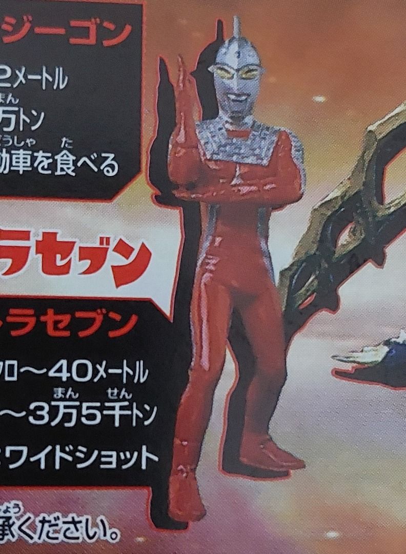 Ultraman 18 HG Gashapon Gachapon Gacha Ultraseven Figure Bandai 1999 (Category: Toy Figures) located in Singapore. Submitted by buyme54 (Listing ID 1442952790, Image 8). Description: ** Please Read entire listing as most of the answers, if not all, to your questions are there ** - If you see this, it means it’s available. Need not ask “still available”. - Next is to arrange payment/pickup. - If someone else is selling cheaper, plse buy from that 