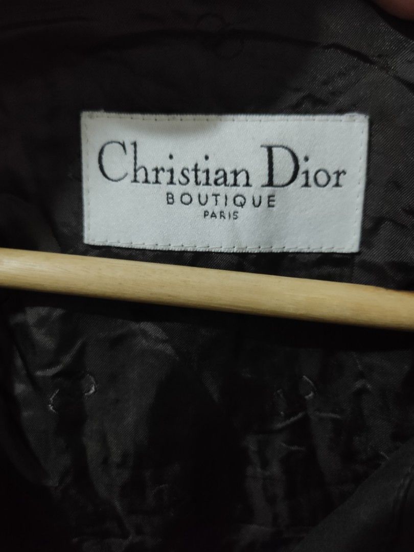 Vintage Christian Dior Jacket (Category: Luxury Apparel) located in Ozamiz City. Submitted by ukaygrails (Listing ID 1442960858, Image 3). Description: Excellent condition Armpit to armpir 28 inches Length 35 inches.