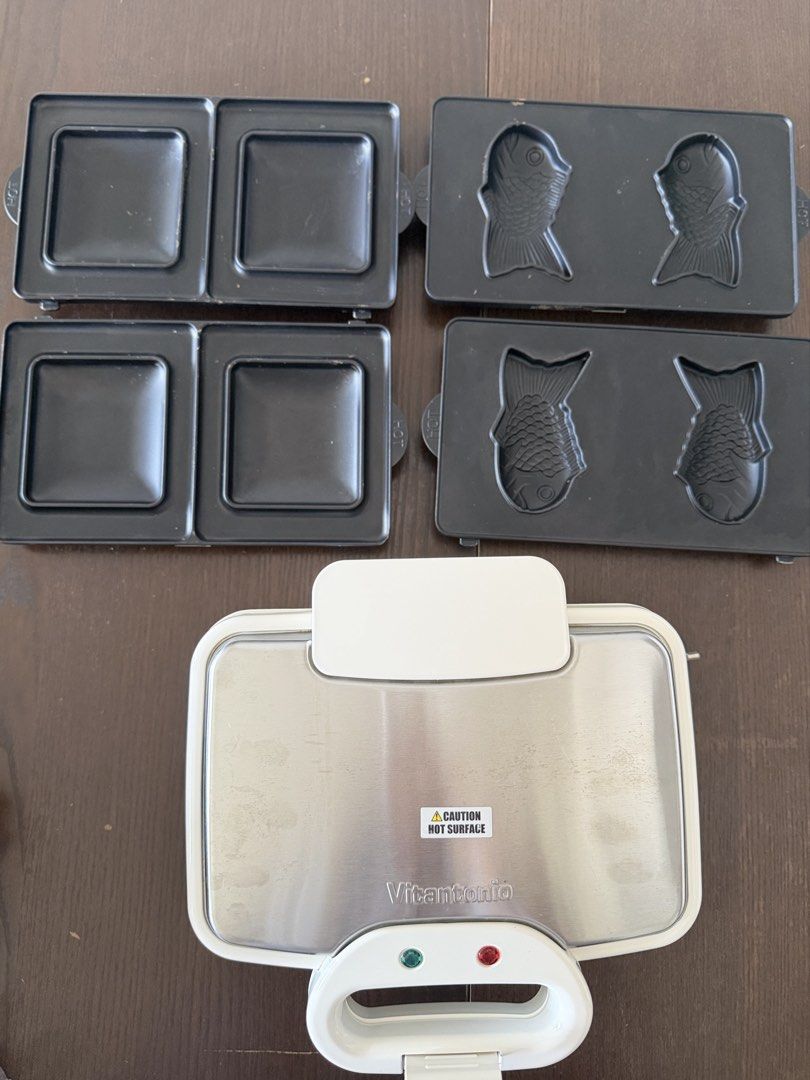 Vitantonio Multi-Snack Maker with Interchangeable Plates478424200181852160