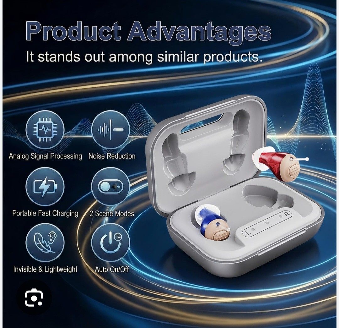 WENOVL Rechargeable Hearing Aids Model JH-A260 (Category: Visual & Hearing Aids) located in Baguio. Submitted by kimotong (Listing ID 1443051815, Image 3). Description: brand: wenovl model: jh-a260 condition: brandnew actual photo posted opened for checking purposes only bought in canada item is available as long as it is posted. item location: balagtas, bulacan .