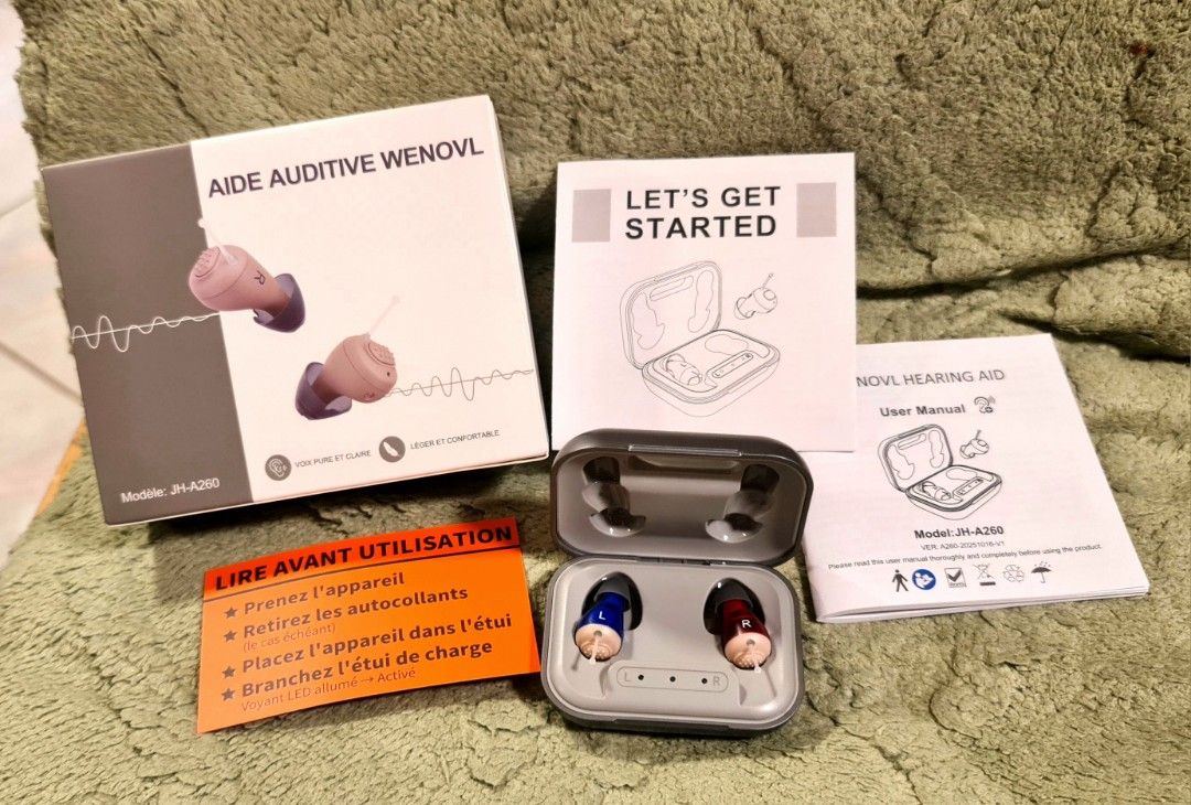WENOVL Rechargeable Hearing Aids Model JH-A260 (Category: Visual & Hearing Aids) located in Baguio. Submitted by kimotong (Listing ID 1443051815, Image 2). Description: brand: wenovl model: jh-a260 condition: brandnew actual photo posted opened for checking purposes only bought in canada item is available as long as it is posted. item location: balagtas, bulacan .