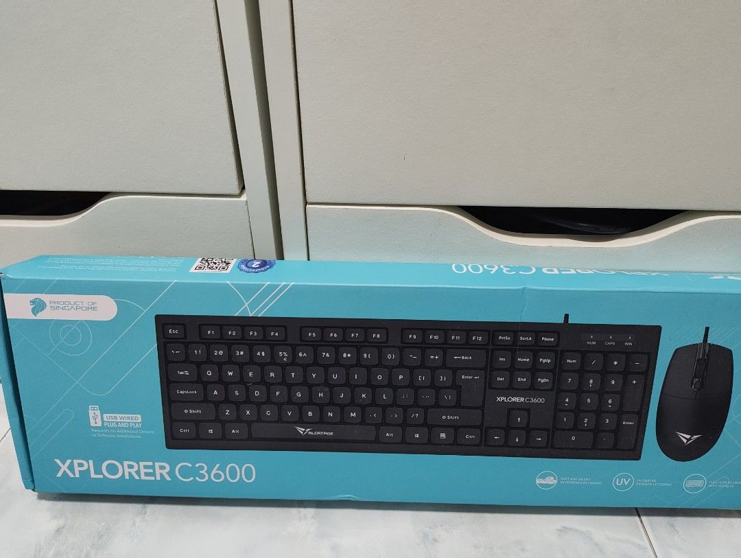 Wired Mouse and Keyboard (Alcatroz)