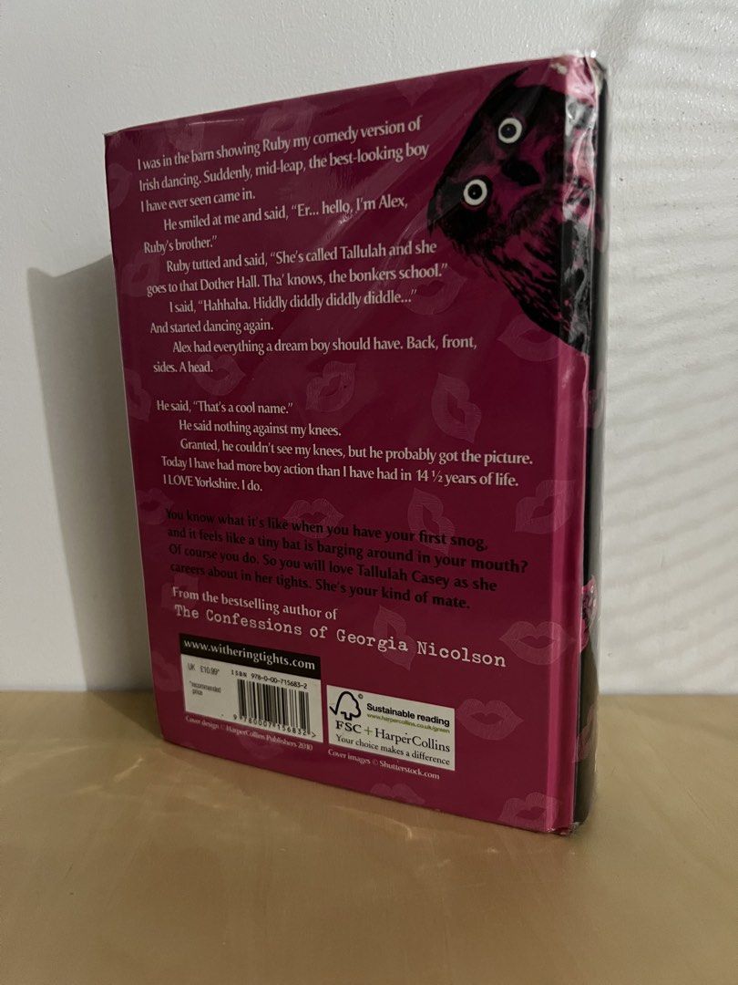 Withering Tights by Louise Rennison (Category: Storybooks) located in Angeles City. Submitted by bella_earth (Listing ID 1443000056, Image 3). Description: Title: The Misadventures of Tallulah Casey ( Hard Bound) ₱ 149 RFS: Already read them and need extra funds. Location : Angeles city .